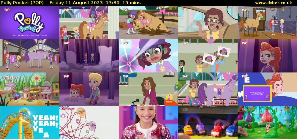 Polly Pocket (POP) Friday 11 August 2023 13:30 - 13:45
