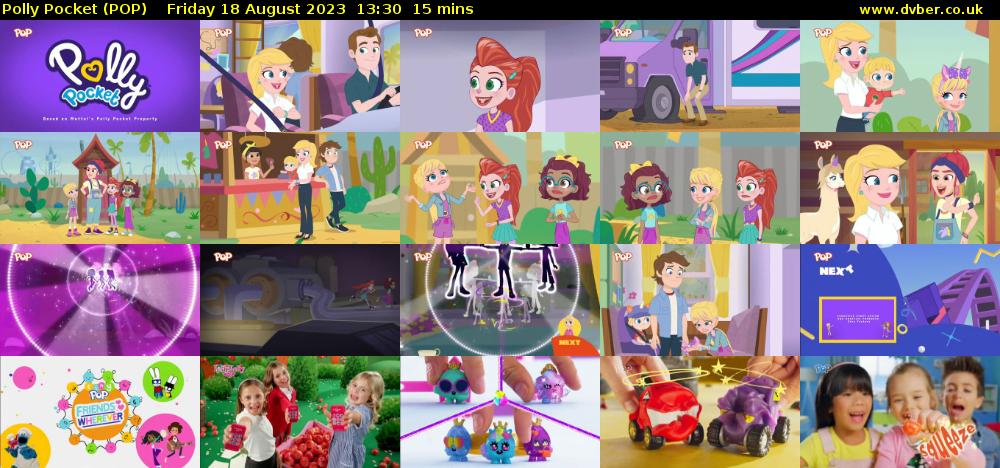 Polly Pocket (POP) Friday 18 August 2023 13:30 - 13:45