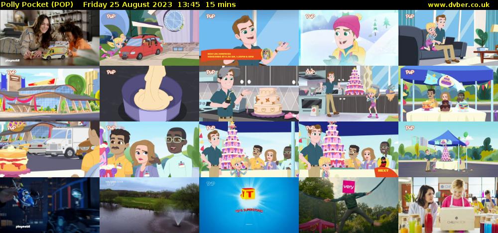 Polly Pocket (POP) Friday 25 August 2023 13:45 - 14:00