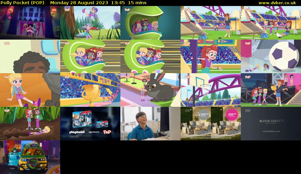 Polly Pocket (POP) Monday 28 August 2023 13:45 - 14:00