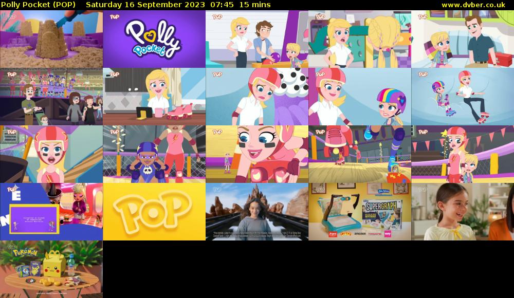 Polly Pocket (POP) Saturday 16 September 2023 07:45 - 08:00