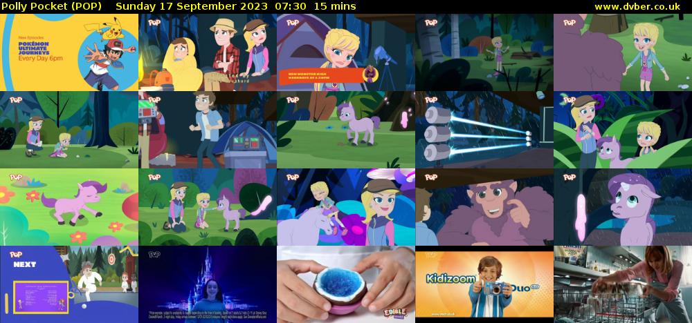 Polly Pocket (POP) Sunday 17 September 2023 07:30 - 07:45