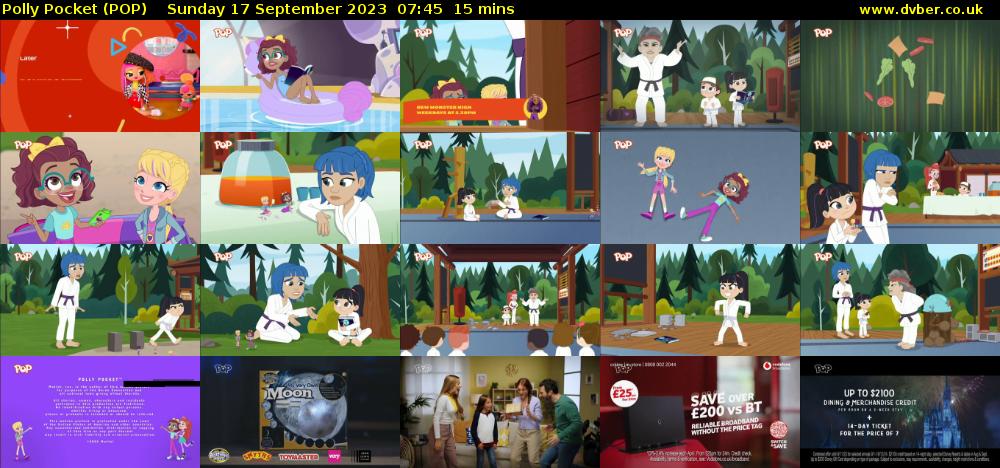 Polly Pocket (POP) Sunday 17 September 2023 07:45 - 08:00