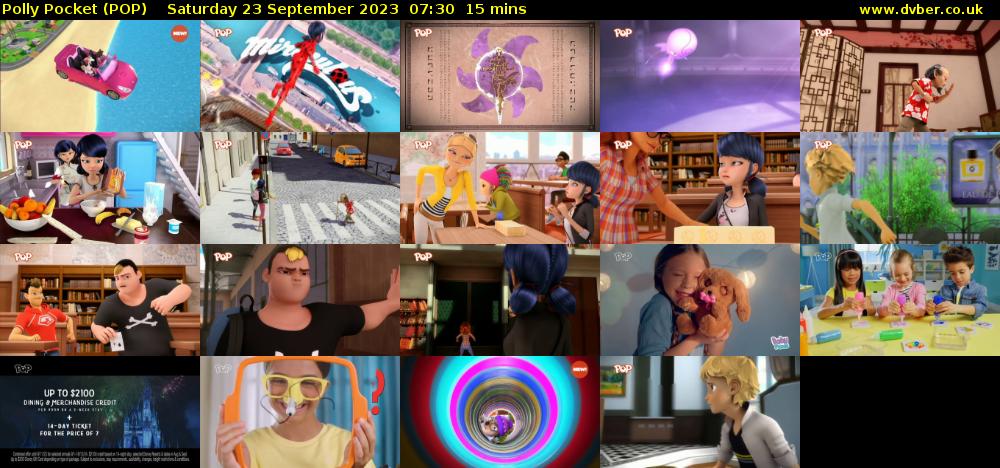 Polly Pocket (POP) Saturday 23 September 2023 07:30 - 07:45