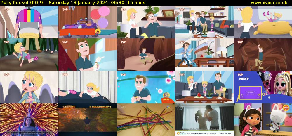 Polly Pocket (POP) Saturday 13 January 2024 06:30 - 06:45