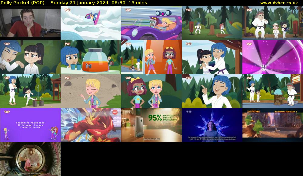 Polly Pocket (POP) Sunday 21 January 2024 06:30 - 06:45