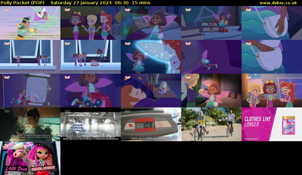 Polly Pocket (POP) Saturday 27 January 2024 06:30 - 06:45
