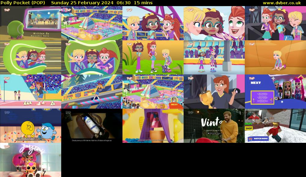 Polly Pocket (POP) Sunday 25 February 2024 06:30 - 06:45