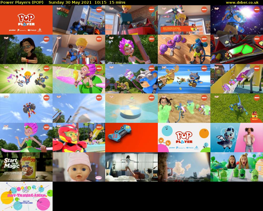 Power Players (POP) Sunday 30 May 2021 10:15 - 10:30