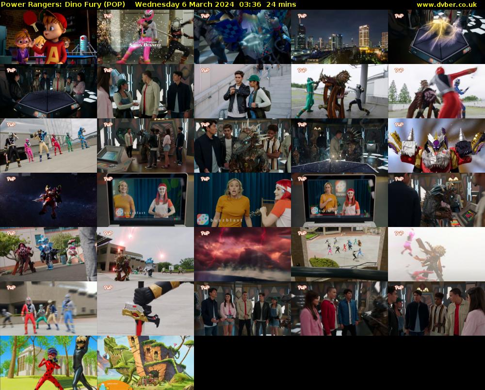 Power Rangers: Dino Fury (POP) Wednesday 6 March 2024 03:36 - 04:00