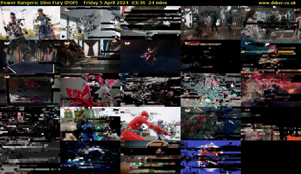 Power Rangers: Dino Fury (POP) Friday 5 April 2024 03:36 - 04:00