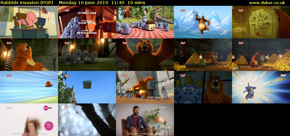 Rabbids Invasion (POP) Monday 10 June 2019 11:40 - 11:50