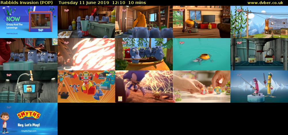 Rabbids Invasion (POP) Tuesday 11 June 2019 12:10 - 12:20