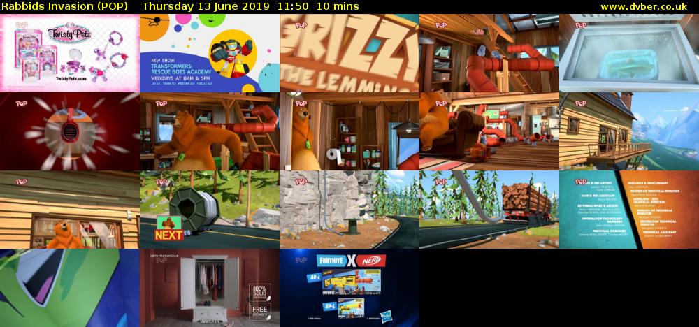 Rabbids Invasion (POP) Thursday 13 June 2019 11:50 - 12:00