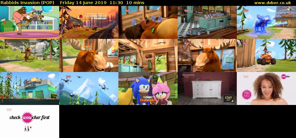 Rabbids Invasion (POP) Friday 14 June 2019 11:30 - 11:40
