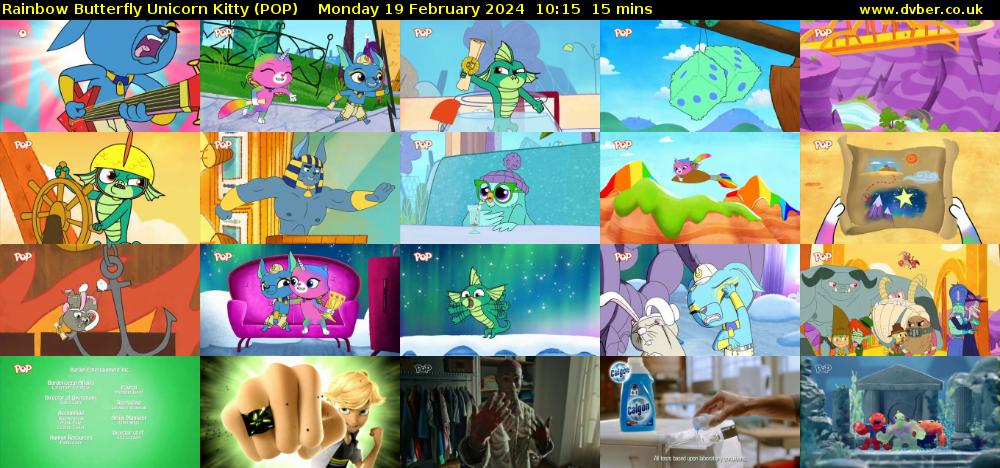 Rainbow Butterfly Unicorn Kitty (POP) Monday 19 February 2024 10:15 - 10:30