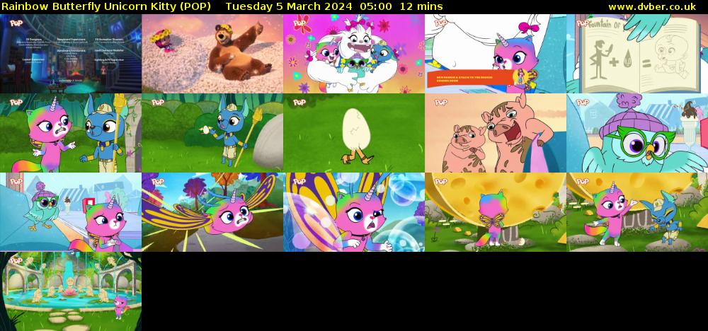 Rainbow Butterfly Unicorn Kitty (POP) Tuesday 5 March 2024 05:00 - 05:12