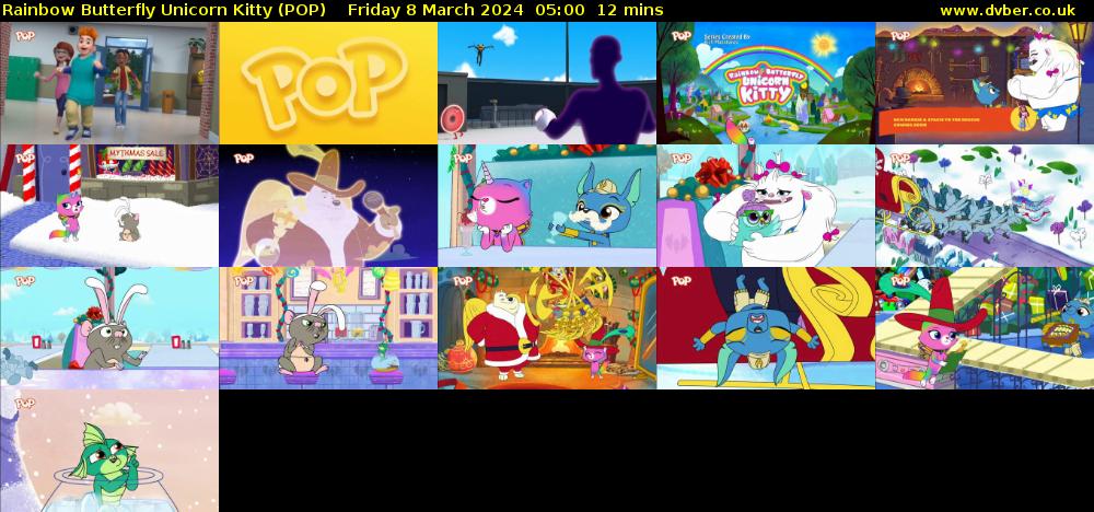 Rainbow Butterfly Unicorn Kitty (POP) Friday 8 March 2024 05:00 - 05:12