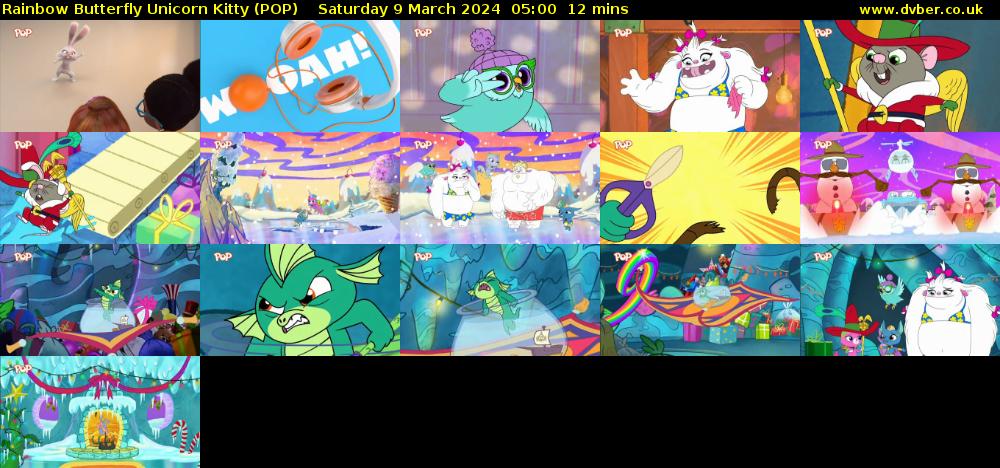 Rainbow Butterfly Unicorn Kitty (POP) Saturday 9 March 2024 05:00 - 05:12