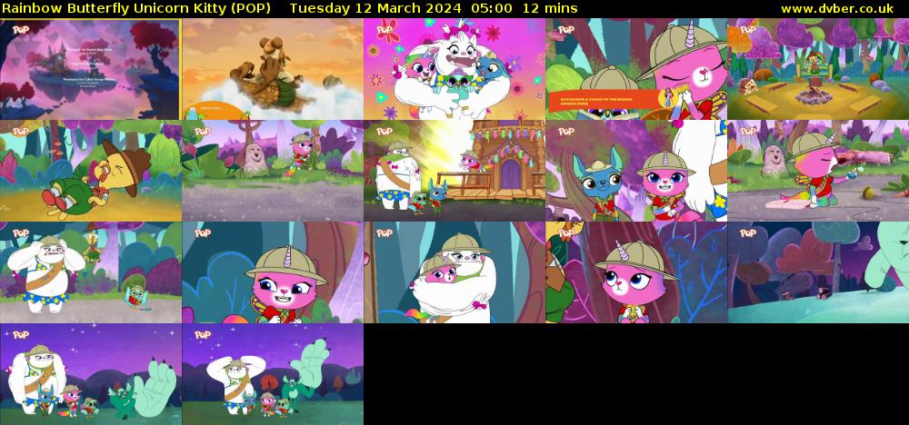 Rainbow Butterfly Unicorn Kitty (POP) Tuesday 12 March 2024 05:00 - 05:12