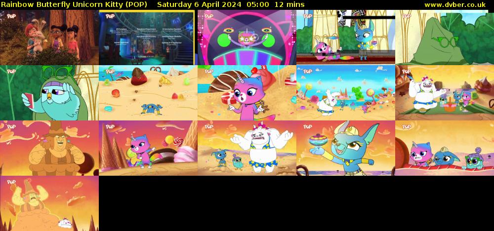 Rainbow Butterfly Unicorn Kitty (POP) Saturday 6 April 2024 05:00 - 05:12