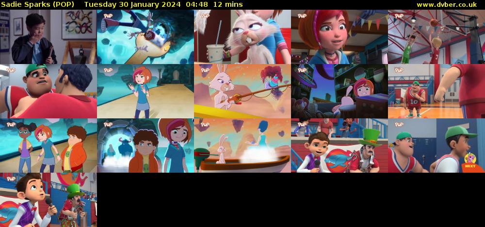 Sadie Sparks (POP) Tuesday 30 January 2024 04:48 - 05:00