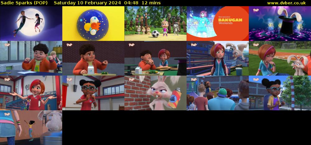 Sadie Sparks (POP) Saturday 10 February 2024 04:48 - 05:00