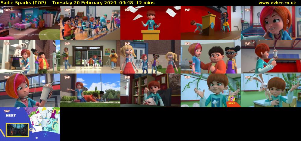 Sadie Sparks (POP) Tuesday 20 February 2024 04:48 - 05:00