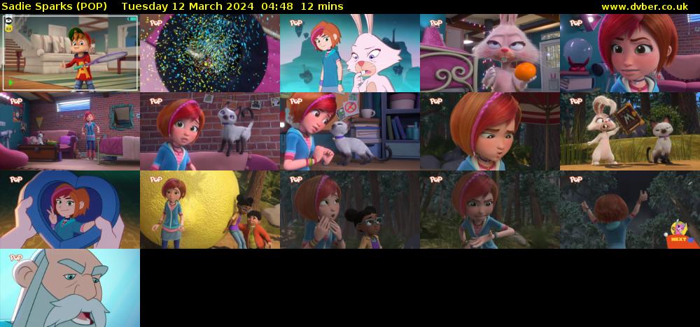 Sadie Sparks (POP) Tuesday 12 March 2024 04:48 - 05:00