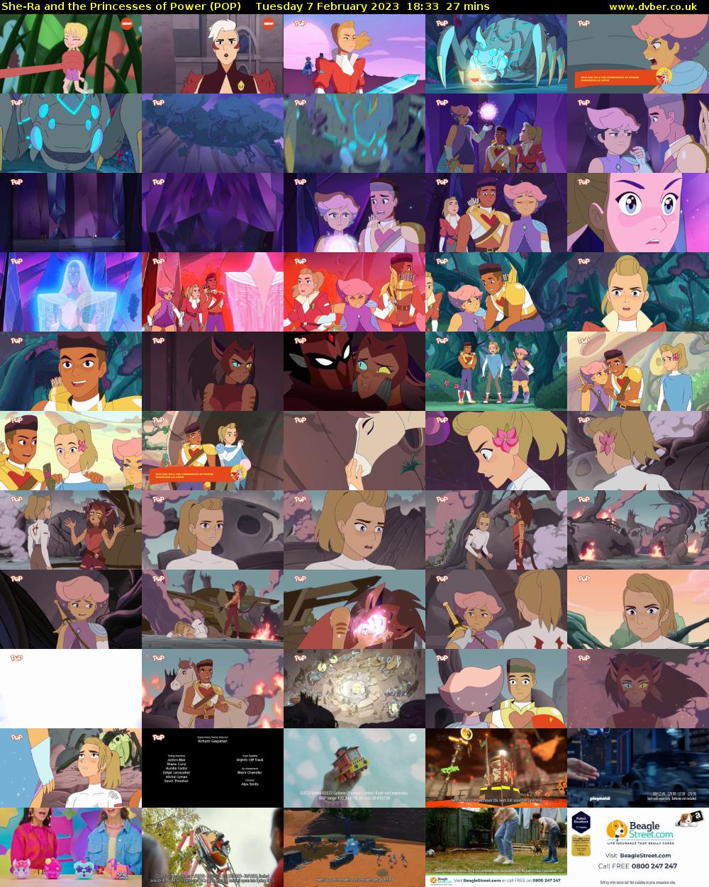 She-Ra and the Princesses of Power (POP) Tuesday 7 February 2023 18:33 - 19:00