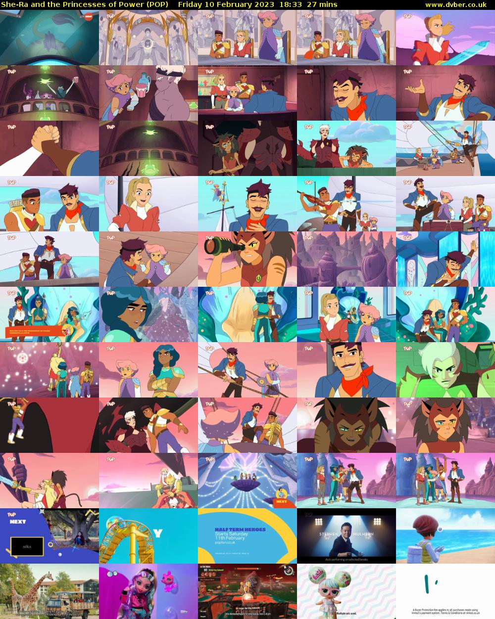 She-Ra and the Princesses of Power (POP) Friday 10 February 2023 18:33 - 19:00