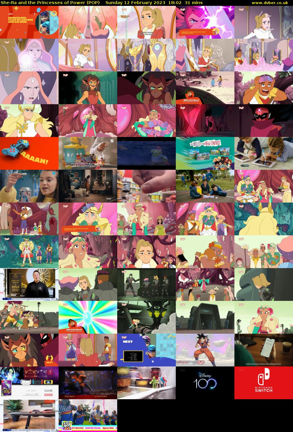 She-Ra and the Princesses of Power (POP) Sunday 12 February 2023 18:02 - 18:33
