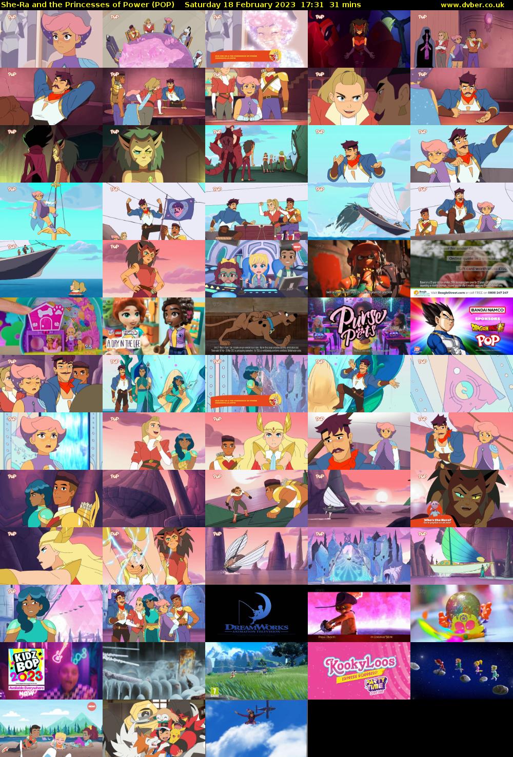 She-Ra and the Princesses of Power (POP) Saturday 18 February 2023 17:31 - 18:02