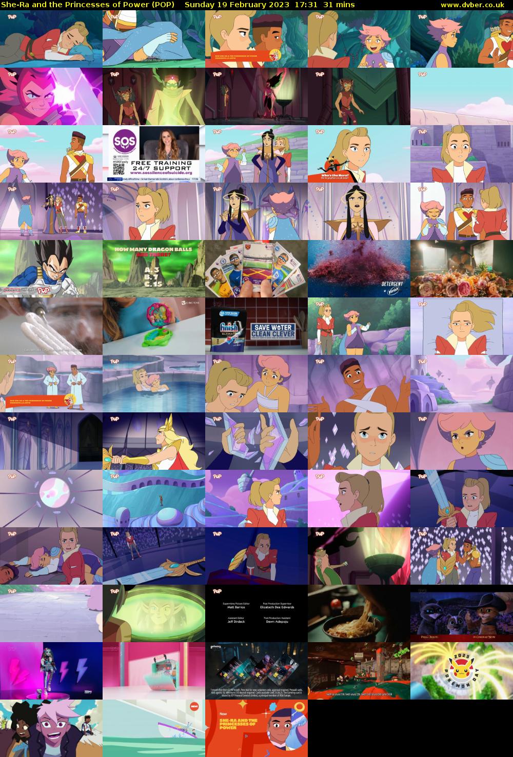 She-Ra and the Princesses of Power (POP) Sunday 19 February 2023 17:31 - 18:02