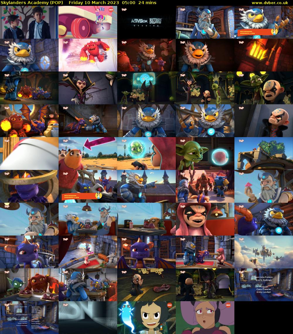 Skylanders Academy (POP) Friday 10 March 2023 05:00 - 05:24