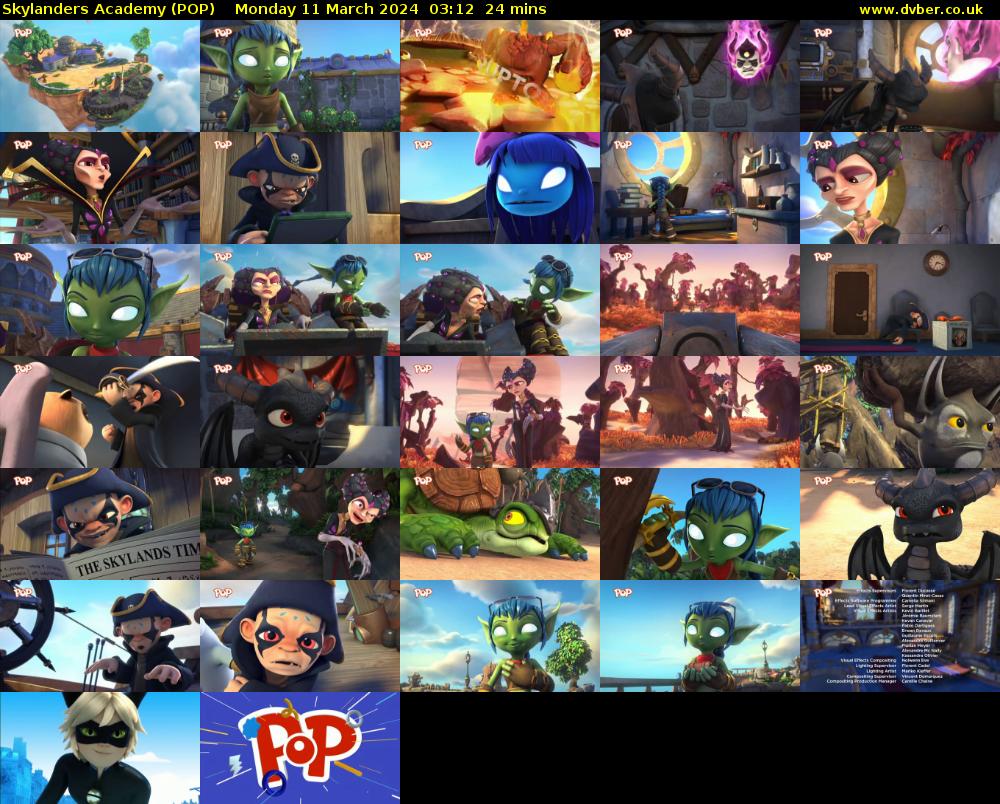 Skylanders Academy (POP) Monday 11 March 2024 03:12 - 03:36
