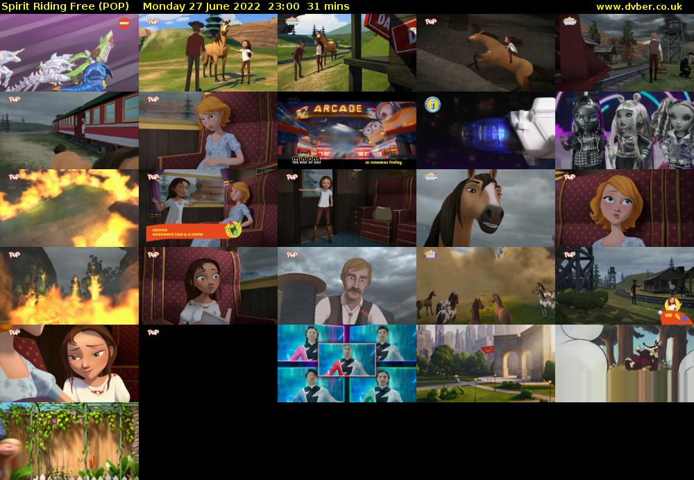 Spirit Riding Free (POP) Monday 27 June 2022 23:00 - 23:31