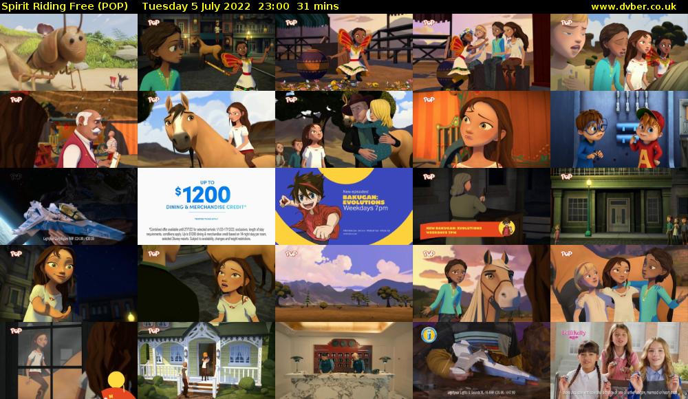 Spirit Riding Free (POP) Tuesday 5 July 2022 23:00 - 23:31