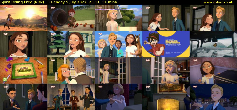Spirit Riding Free (POP) Tuesday 5 July 2022 23:31 - 00:02