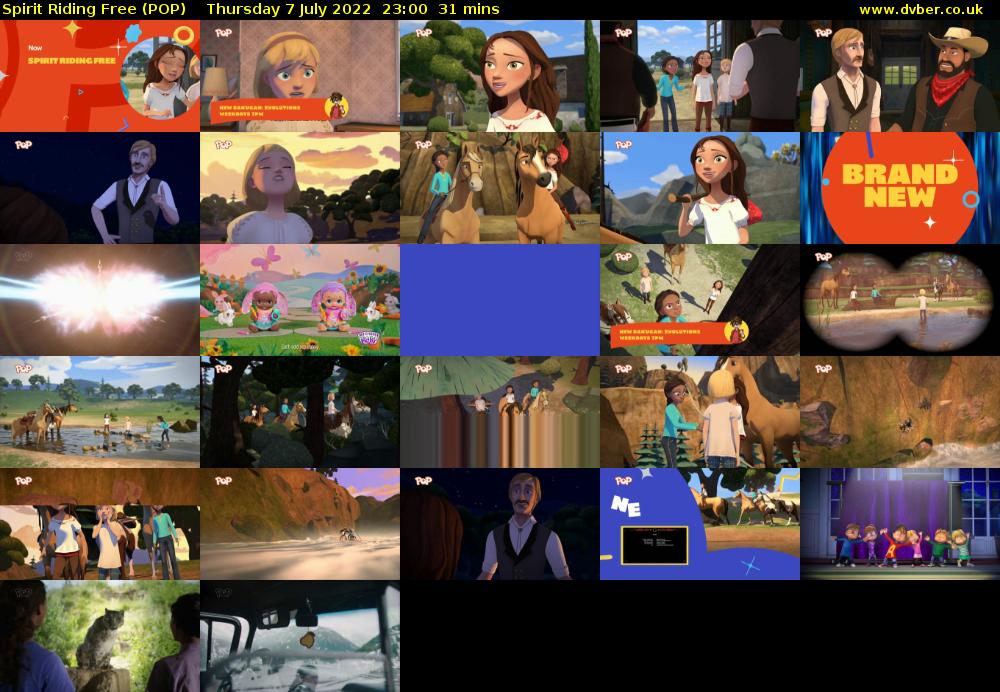 Spirit Riding Free (POP) Thursday 7 July 2022 23:00 - 23:31