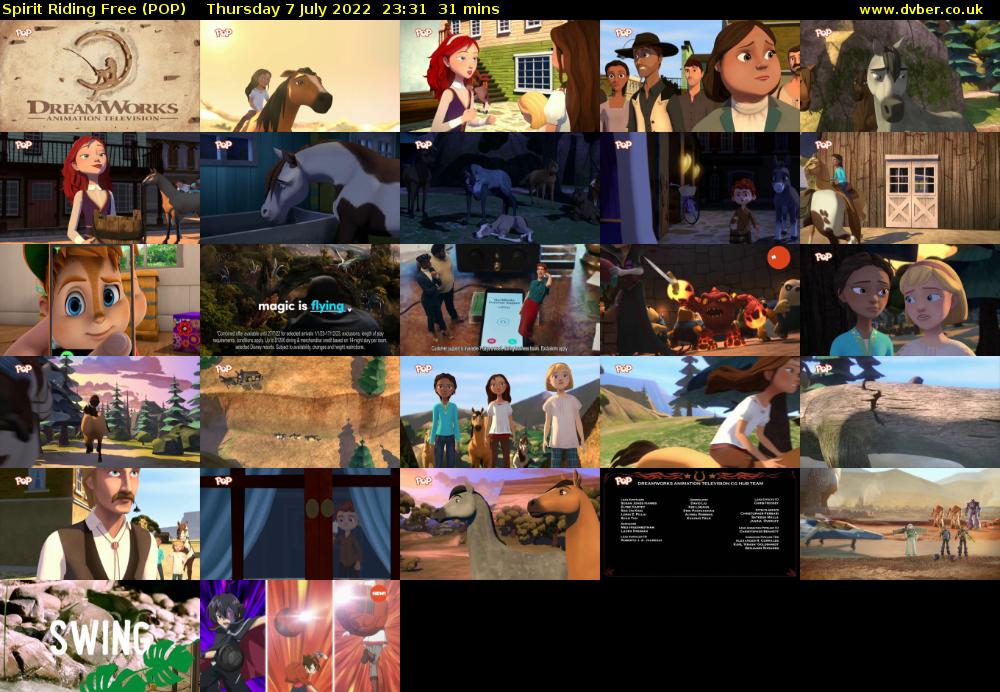 Spirit Riding Free (POP) Thursday 7 July 2022 23:31 - 00:02