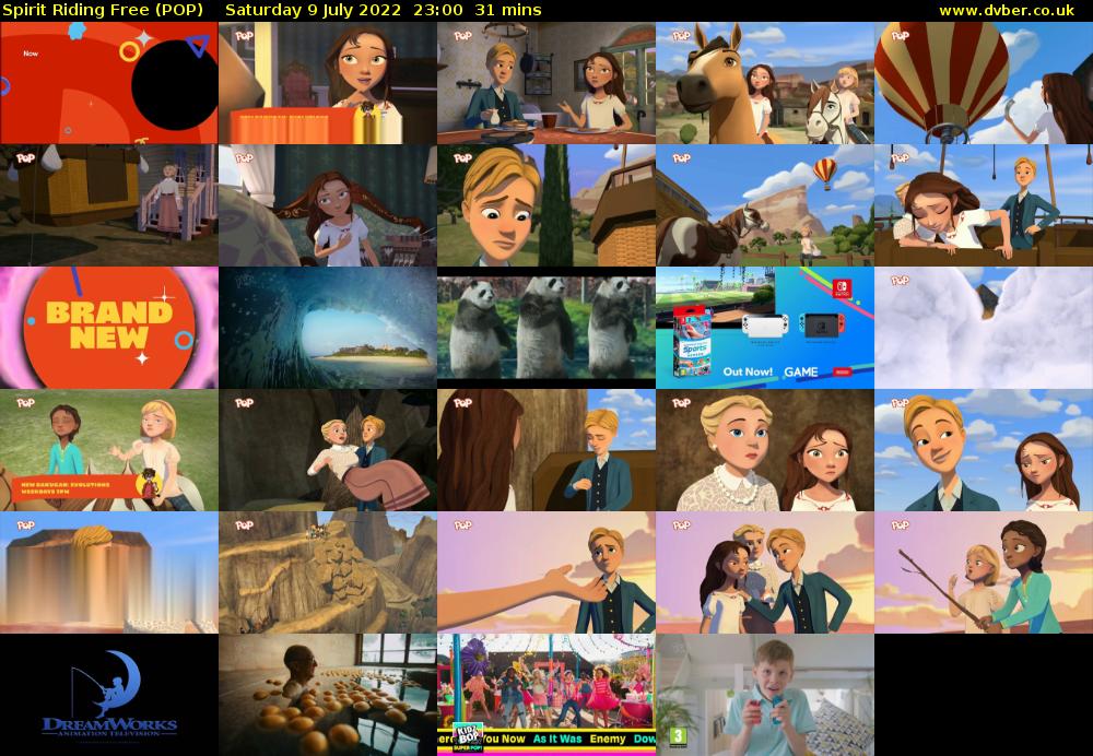 Spirit Riding Free (POP) Saturday 9 July 2022 23:00 - 23:31