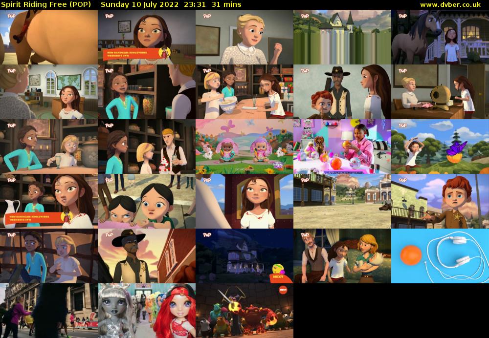 Spirit Riding Free (POP) Sunday 10 July 2022 23:31 - 00:02