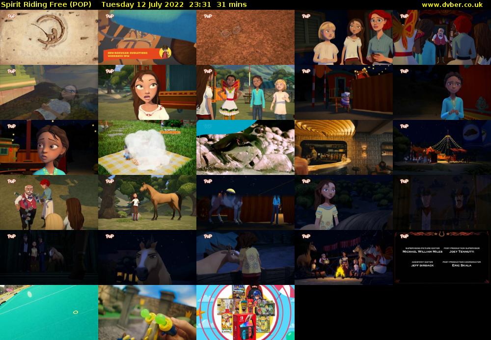 Spirit Riding Free (POP) Tuesday 12 July 2022 23:31 - 00:02