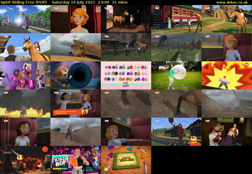 Spirit Riding Free (POP) Saturday 16 July 2022 23:00 - 23:31