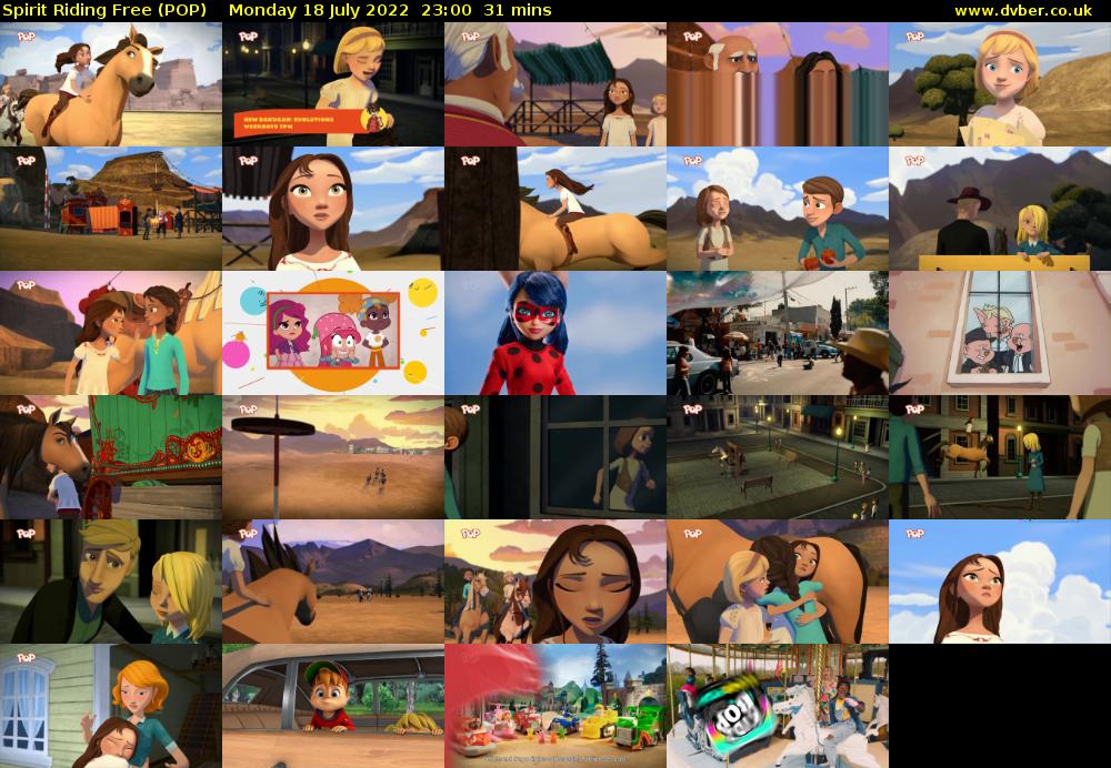 Spirit Riding Free (POP) Monday 18 July 2022 23:00 - 23:31