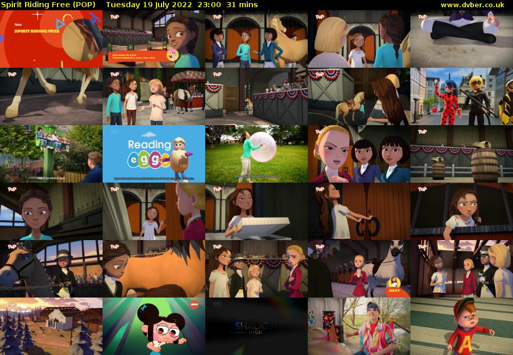 Spirit Riding Free (POP) Tuesday 19 July 2022 23:00 - 23:31