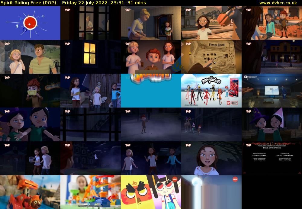 Spirit Riding Free (POP) Friday 22 July 2022 23:31 - 00:02