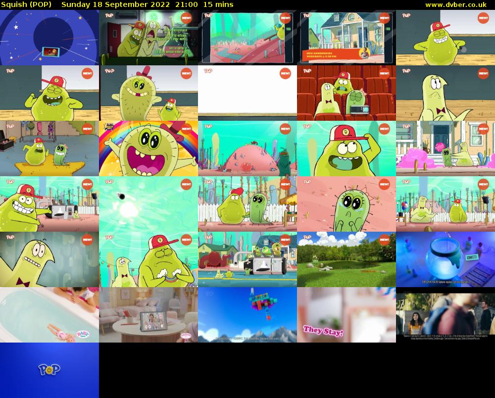 Squish (POP) Sunday 18 September 2022 21:00 - 21:15