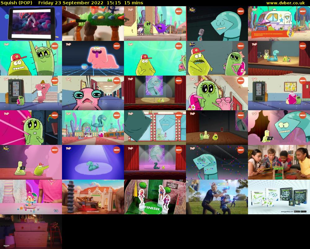 Squish (POP) Friday 23 September 2022 15:15 - 15:30